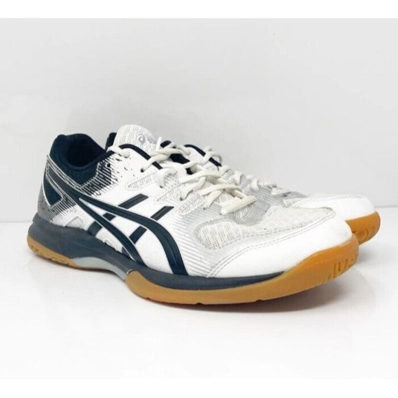 Asics | Shoes | Asics Gel Rocket 9 72a034 White Black Running Shoes ...